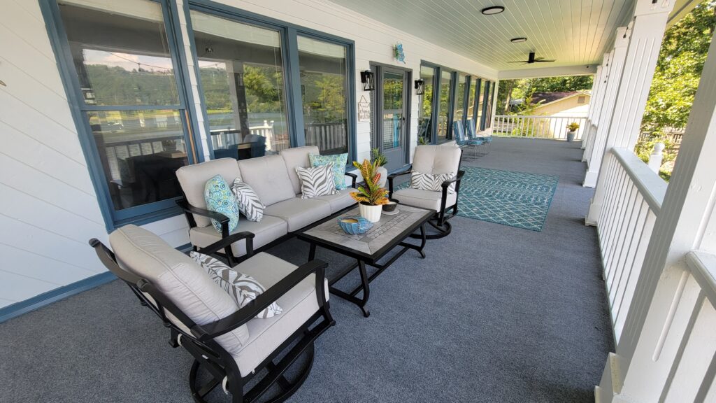 Lake Home Porch